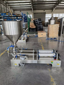 Máquina de Llenado de Pasta de Doble Cabezal de 100-1000 ml: para Molinillo de Mantequilla, Salsas y Líneas de Procesamiento de Vegetales y Producción de Crema HJ-P03 - Product Image 4