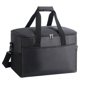Sac isotherme à bandoulière grande capacité en tissu Oxford épais et imperméable, option personnalisable, <span class=keywords><strong>doublure</strong></span> <span class=keywords><strong>thermique</strong></span> pour pique-nique - Product Image 5