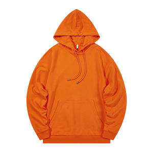 Sudadera con Capucha para Hombre, al por Mayor, con Logotipo Personalizado, de Invierno, 350g, Color Sólido, 100% Algodón, Ecológica, Gruesa, Color Caramelo, Cuello Redondo Holgado, Delgada - Product Image 5