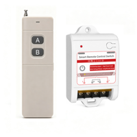 Interrupteur intelligent pour maison connectée 3km AC100-380V 433MHz, télécommande RF sans fil, contrôleur de signal pour éclairage, pompe, moteur