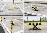 Barrière de stationnement électrique automatique de type X pour espace de stationnement, équipement de verrouillage par le fabricant/fournisseur
