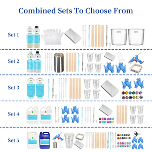 Chuyên nghiệp Bạch kim chữa bệnh Silicone lỏng khuôn Set cho nhựa đúc hoàn chỉnh Kit với chất lượng cao Silicone cao su - Product Image 6