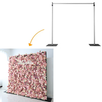 Supports de présentation portables robustes pour rideaux et tentures, idéaux pour les murs floraux et les décors de scène - Vente en gros