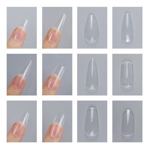 MyBeautyNails <span class=keywords><strong>kit</strong></span> logo personnalisé nail art professional unas soft gel x 240 capsules full cover press on soft gel nail gel-x tips - Product Image 4