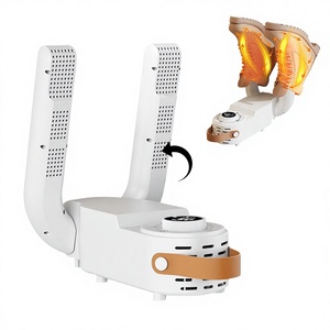 0728 Electric Automatic Portable Shoes Boots Warmer & Dryer with Folding Adjustable <b>Rack</b> for Hotel & Car Use - Product Image 1