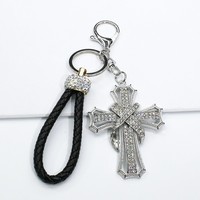 Porte-clés Abeille en Cristal, Anneau Métallique pour Clés de Voiture, Pendentif Mignon pour Sac, Accessoire Cadeau
