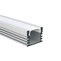 Extrusion de canal Alu de lampe linéaire montée en Surface de 16x13.1Mm avec coupelles de diffuseur de PC de PMMA pour Profil en aluminium de bande lumineuse de LED