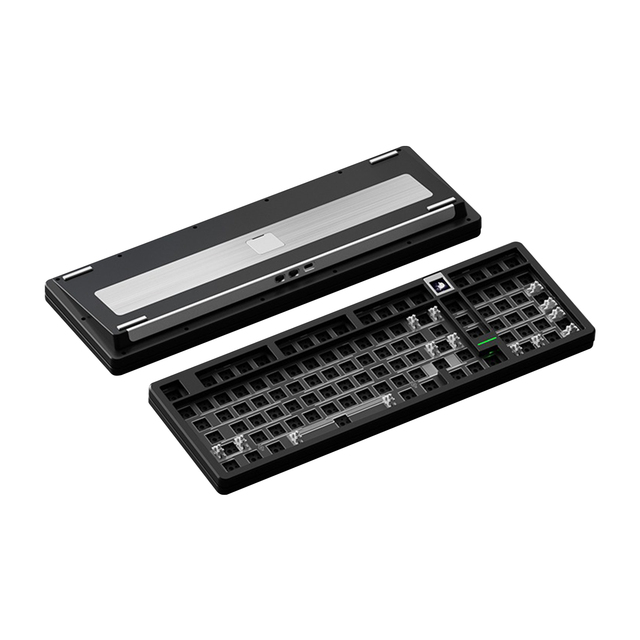 Weikav WK102 Mechanical Gaming Keyboard Kit Wireless Tri-mode With TFT Screen Gasket Structure RGB Hot Swap Diy Keyboards