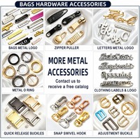 2027 Vente en gros de pendentifs breloques en métal irréguliers personnalisés, étiquettes logo lettre dorées DIY pour sacs, sacs à main, artisanat et accessoires vestimentaires