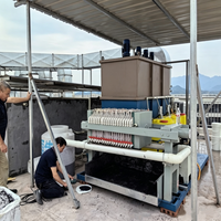 Station de traitement des eaux usées par électrocoagulation électronique pour la récupération des métaux lourds dans le cycle chimique de l'électrodéposition