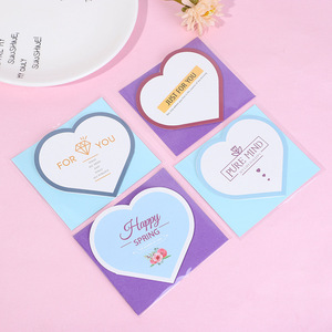 Cartes de vœux personnalisées <span class=keywords><strong>en</strong></span> gros <span class=keywords><strong>en</strong></span> forme de cœur pour la Saint-Valentin, cartes de vœux pour la fête des mères, cartes de vœux pour anniversaire - Product Image 4