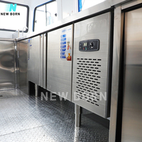 NEW BORN Customizable Outdoor Mobile Food Truck Food Cart Ice Cream Hot Dog Bakery Coffee Electric Food Trailer