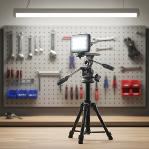 FAVOUR <b>LIGHT</b> 1600lumen USB-C Rechargeable LED Cold White Photo Fill <b>Light</b> IP66 Magnetic Stand Anti-glare Portable DC Hotel - Product Image 1