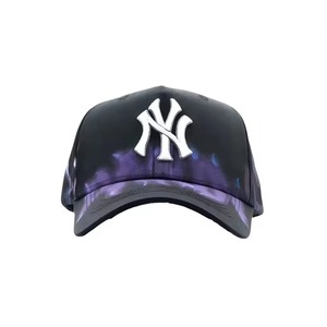 Gorras unisex de 5 paneles de gamuza con bordados de lazos, gorras de mago para hombre, gorras de béisbol convertibles estilo cubo con logo de diamantes de imitación. - Product Image 2