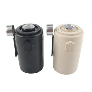 Recipiente para Guardar Granos de Café con Higrómetro y Cuchara Magnética, Recipiente Grande de Acero Inoxidable para Guardar Granos de Café - Product Image 6