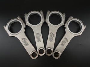 Bielles en acier forgé Adracing 4340 pour <span class=keywords><strong>Fiat</strong></span> 500 <span class=keywords><strong>Abarth</strong></span> <span class=keywords><strong>Punto</strong></span> <span class=keywords><strong>1</strong></span>.4L T-jet Conrod 129mm - Product Image 5