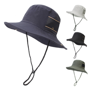 Chapeau bob en polyester uni de haute qualité Joychuang, protection solaire pour l'extérieur, adapté aux hommes et aux femmes - Product Image 6