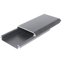 Boîtier en aluminium de type split haute résistance avec finition CNC pour appareils électroniques de bureau