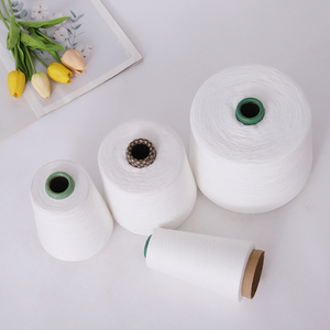 Fil <span class=keywords><strong>de</strong></span> coton cardé/peigné CVC 70/30 pour tricot à la main, fil ouvert 12 NE, motif brut tissé, pour tricotage <span class=keywords><strong>de</strong></span> t-shirts et tissage, fil mélangé - Product Image 5
