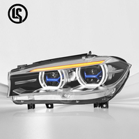 Faro Delantero LED LS Upgrade de 12 V y 6000 K para X5 F15 2014-2018, Nuevos Accesorios de Iluminación DRL Amarillos y Blancos