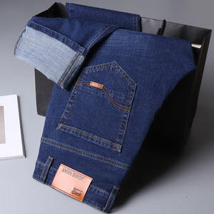 Pantalones <span class=keywords><strong>Vaqueros</strong></span> para Hombre de Tallas Grandes al por Mayor, Jeans Clásicos Personalizados, Ajustados, Rectos, Estampados, Listos para Enviar, a la Moda, Casuales - Product Image 2