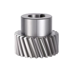 Prezzo di fabbrica parti di trasmissione di potenza ad alta precisione C45 in acciaio ingranaggio di trasmissione OEM e sperone elicoidale pignone - Product Image 5