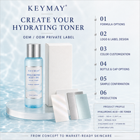 Tonique facial à l'acide hyaluronique et à la vitamine B5 100 ml, liquide léger, éclaircissant, hydratant en profondeur, rafraîchissant, soin de la peau équilibrant et doux