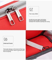 Sac à dos de transport pour animaux de compagnie, portable, respirant, transparent, tendance, en PC, pour chat et chien, grande capacité, design capsule spatiale