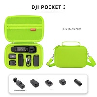 Sac de transport rigide en EVA personnalisé, étanche et protecteur pour accessoires Pocket 3, sac à main portable pour caméra sportive