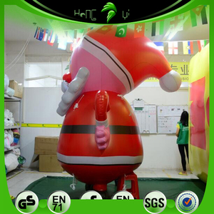 Modelo Inflable <span class=keywords><strong>de</strong></span> Santa Claus, Muñeco Gigante Inflable Personalizado y Resistente para Decoración <span class=keywords><strong>de</strong></span> Fiestas Navideñas - Product Image 4