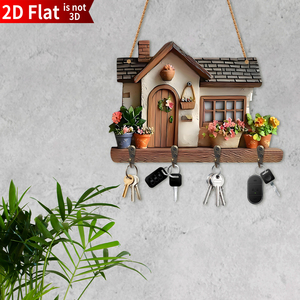 Hiện Đại 4-Móc Bằng Gỗ Key Chủ Hình Trái Tim Mới Lạ Móc Cho Nhà Bếp Phòng Khách Phòng Ngủ Trang Trí Nội Thất Dễ Thương Tường Trang Trí Nội Thất - Product Image 2