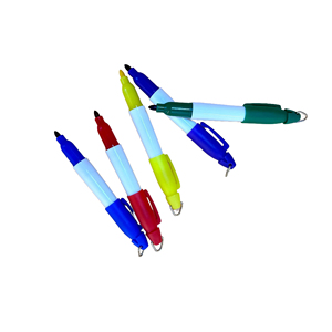 Custom Mini Marker Pen Keychain Pocket Size Color Permanent Marker for Golf Ball Line <b>Drawing</b> Promotional <b>Office</b> School Use - Product Image 4