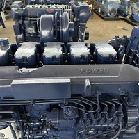 Moteur diesel marin WP12C 350-450 chevaux, refroidissement par eau de mer, moteur diesel 6 cylindres.