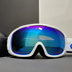 Yijia 광학 디자이너 스키 고글 근시 이중 안티 포그 UV400 편광 스노우 보드 스키 구글 oem 스키 마스크 고글