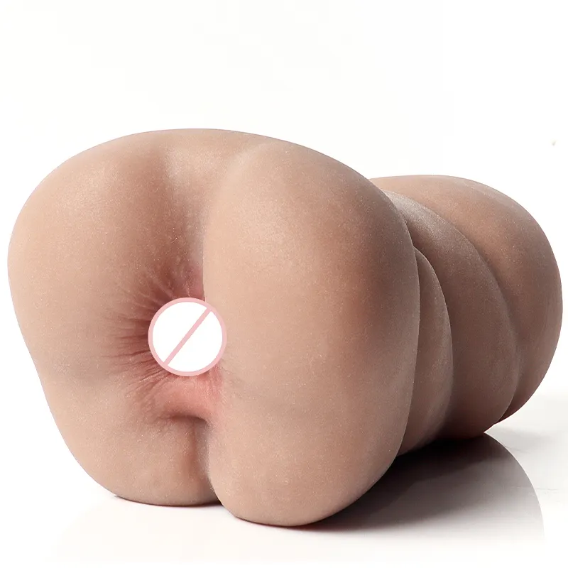 Alat masturbasi pria tekstur realistis Anus Vagina asli mainan seks seks Vagina saku lengan stimulasi Penis untuk pria