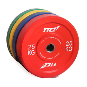 Vente en gros, entraînement de gymnastique, <span class=keywords><strong>disque</strong></span> d'haltère 20Kg, plaque de poids de pare-chocs de compétition - Product Image 3