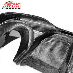 Difusor Trasero AISKA de Fibra de Carbono Seca, Nuevo Clip Incluido, Reemplazo de Labio de Parachoques Trasero para Volkswagen <span class=keywords><strong>Golf</strong></span> 8 <span class=keywords><strong>GTI</strong></span> 2020+ - Product Image 5