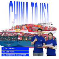 Livraison à domicile Acheteurs Transitaire DDP Chine vers KSA Fret sur palette DDP DDU Fret maritime LCL FCL Dédouanement et taxes payées Amazon