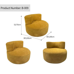 Divano Singolo a Compressione Totale in Spugna, Portatile per Balcone, Tatami, Camera da Letto, Piccolo Appartamento - Product Image 2