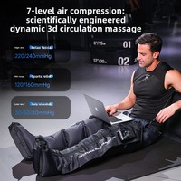 Bottes de massage à compression d'air 2026 pour la récupération musculaire – Version rechargeable à ondes d'air