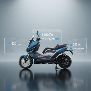 Moteur puissant de haute qualité 72V, moto longue portée, haute vitesse, EEC COC, motos étanches pour adultes - Product Image 4