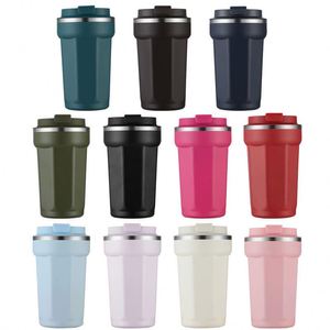 Insulated Stainless Steel 500ml Coffee Travel <b>Mug</b> Vacuum Flask Thermal Insulation Eco-Friendly Portable Business Use - Product Image 1