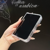 Coque Duo pour iPhone 18 Fold Due, design original anti-jaunissement, acrylique transparent TPU, luxe, vente en gros, coque de téléphone magnétique transparente