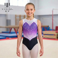 Nouvelle Arrivée Justaucorps de Gymnastique Ombré Métallique Strass Scintillant Néon Personnalisé Sublimation OEM Usine Vente en Gros Faible MOQ