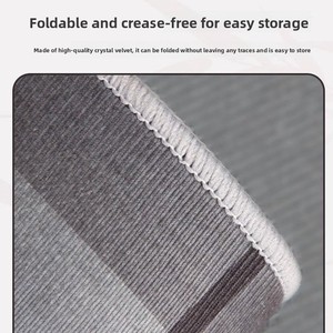Tappeto Circolare in Velluto Cristallo, Grande Tappeto per Soggiorno, Motivo Geometrico Vintage, Resistente all'Usura, per Divano - Product Image 4