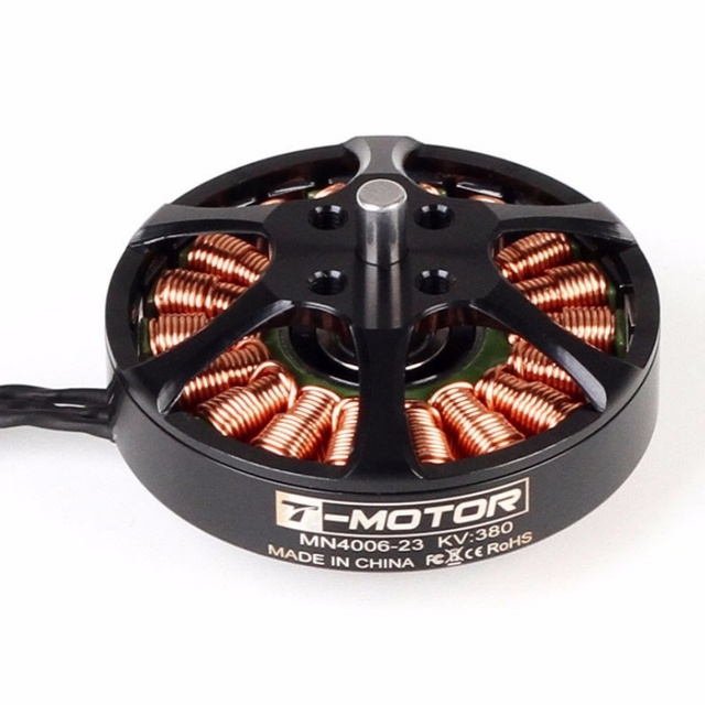 T-MOTOR MN4006 KV380 Professional Aluminum Electric DC BLDC 4-6S Brushless Motor for RC UAV Drone