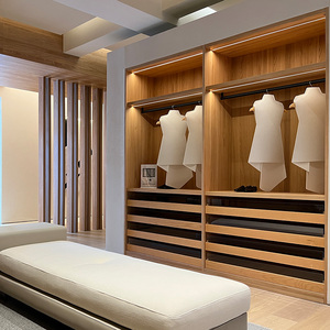 Benovo <span class=keywords><strong>Armadio</strong></span> Angolare Moderno di Lusso a 3 Ante con Vetro, Cabina <span class=keywords><strong>Armadio</strong></span> per Hotel, Ensemble Chambre De Luxe - Product Image 3