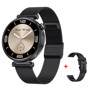 นาฬิกาอัจฉริยะ HK41 Alomed หน้าจอกลม กันน้ำระดับ IP68 สายรัดข้อมือฟิตเนสสำหรับผู้หญิง เครื่องเล่นเพลง ตรวจวัดอัตราการเต้นของหัวใจ - Product Image 4