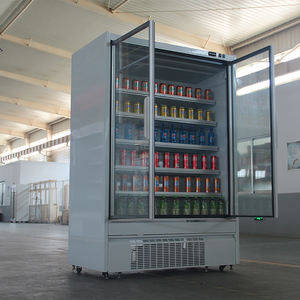 Ticari üç kapı ekran buzdolabı süpermarket soğutucu cam kapi soğutucu dondurucu - Product Image 5