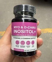 Complément d'inositol de marque privée de qualité supérieure, mélange de myo-inositol et de D-chiro-inositol en capsules, pilules pour l'équilibre hormonal féminin